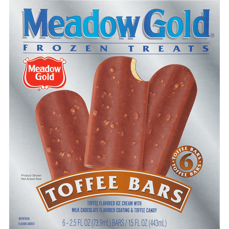 Toffee Bars 6 Pk